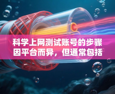 科学上网测试账号的步骤因平台而异,但通常包括以下步骤 科学上网测试账号的步骤因平台而异,但通常包括以下步骤