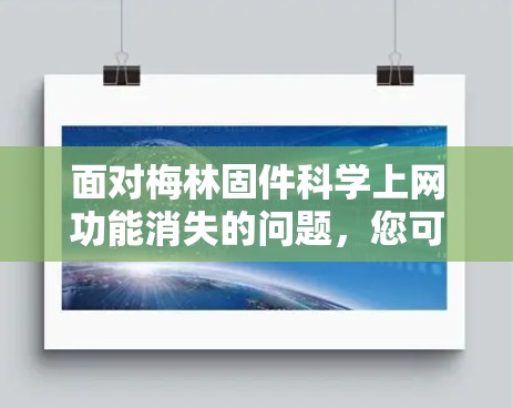 面对梅林固件科学上网功能消失的问题，您可以按照以下步骤进行恢复