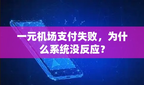 一元机场支付失败,为什么系统没反应? 一元机场支付失败,为什么系统没反应?