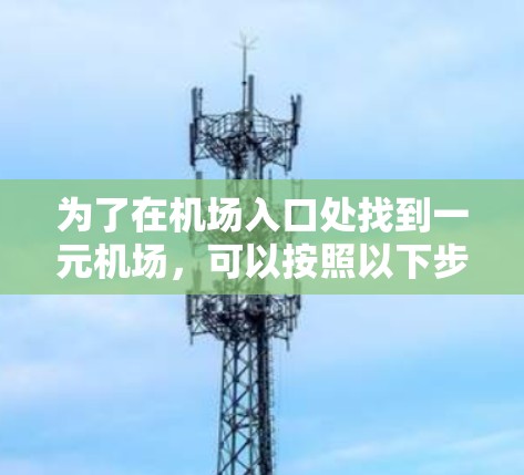 为了在机场入口处找到一元机场,可以按照以下步骤进行