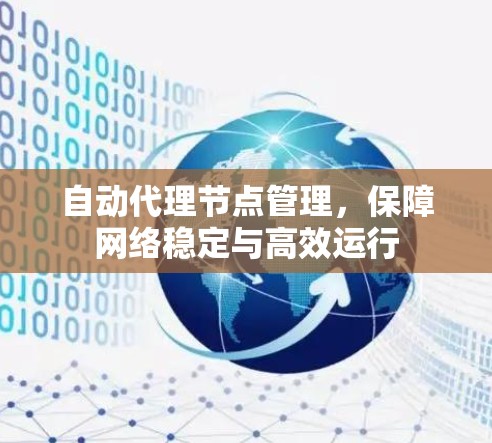 自动代理节点管理，保障网络稳定与高效运行