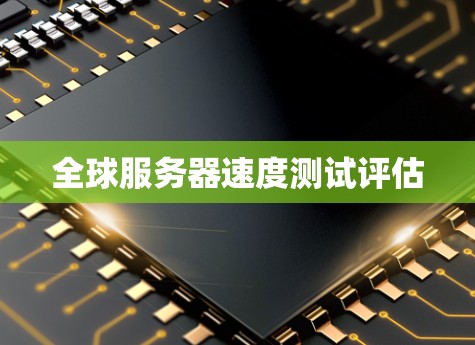 全球服务器速度测试评估
