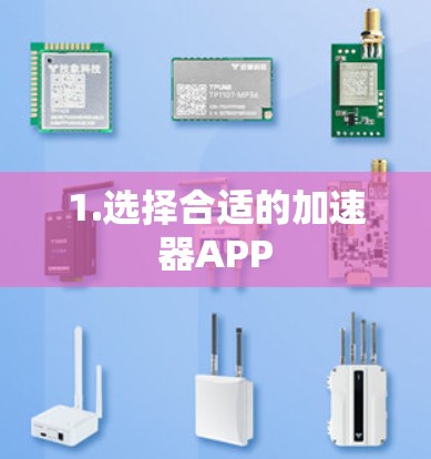 1.选择合适的加速器APP