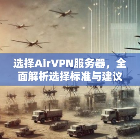 选择AirVPN服务器,全面解析选择标准与建议