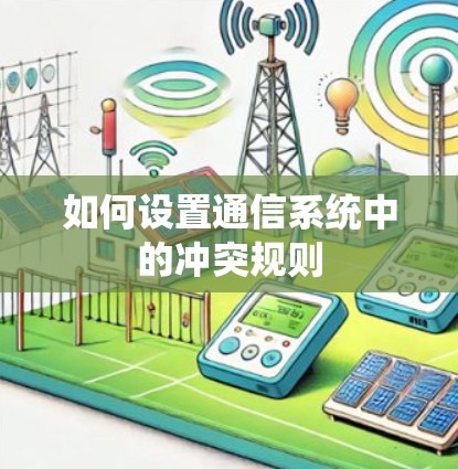 如何设置通信系统中的冲突规则