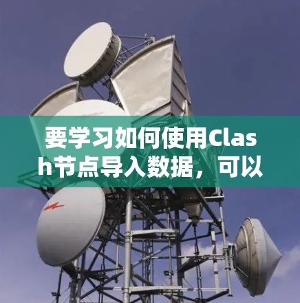 要学习如何使用Clash节点导入数据，可以按照以下步骤进行
